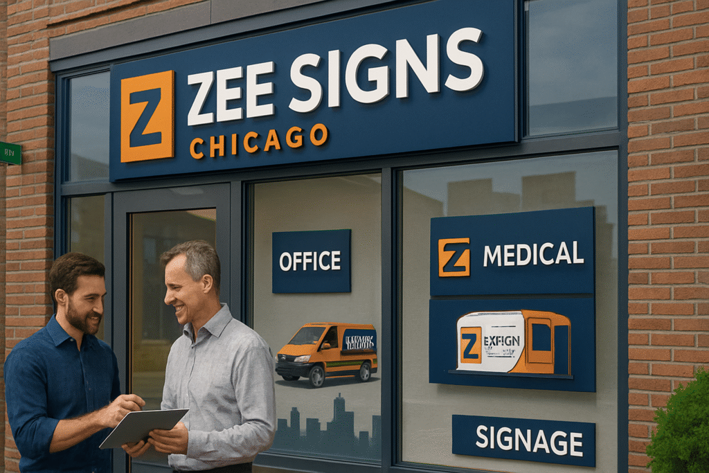 Why Partnering with a Local Chicago Signage Company Matters