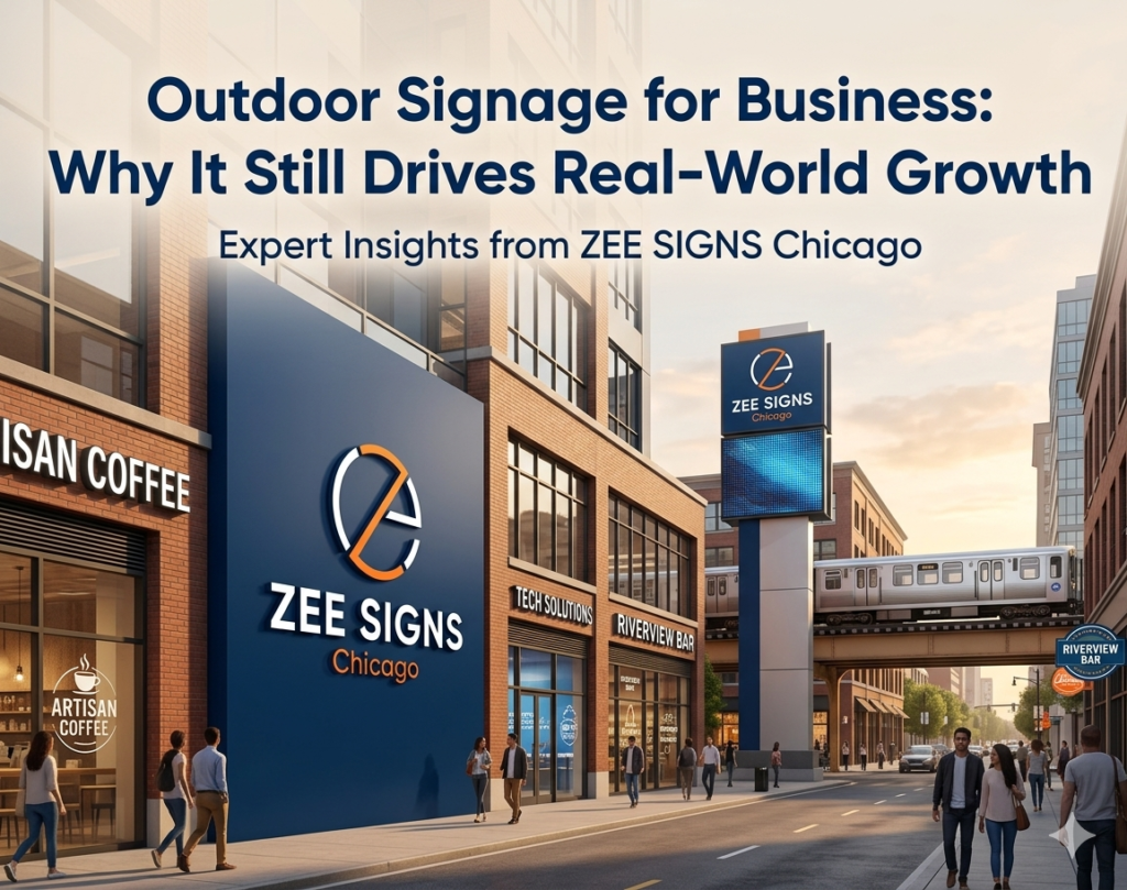 outdoor signage for business