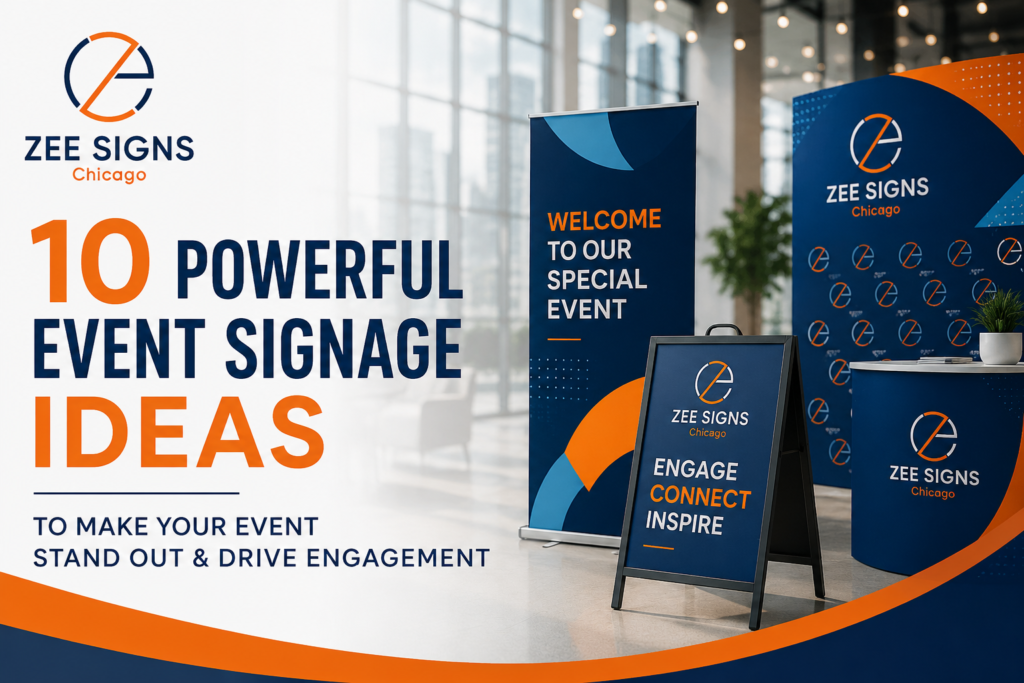 event signage ideas