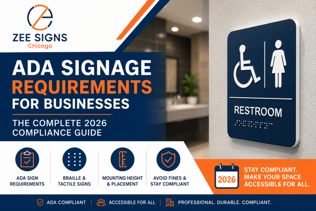 ADA signage compliance
